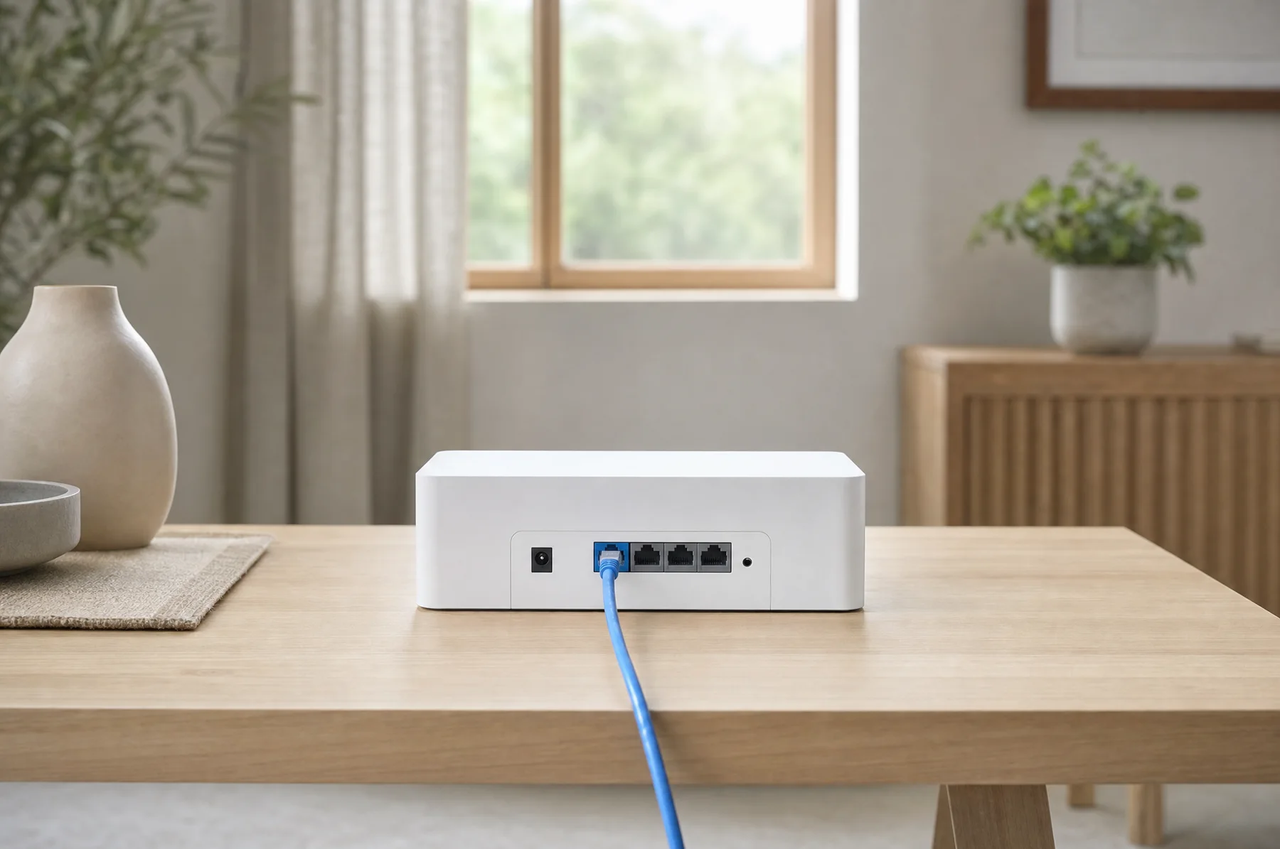 Router-Anschluss
